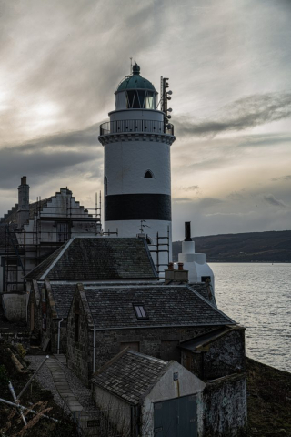 Cloch lighthouse Gourock Scotland United Kingdom