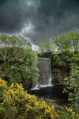 Greenock Cut Inverclyde Waterfall clyde muirshiel regional park Scotland United Kingdom