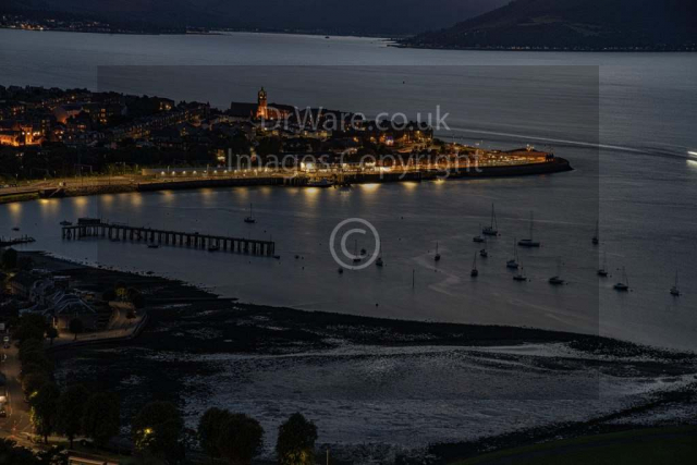 Gourock from lyle hill Inverclyde Scotland United Kingdom