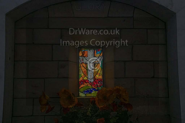 Culross Abbey window Dunfermline Scotland United Kingdom