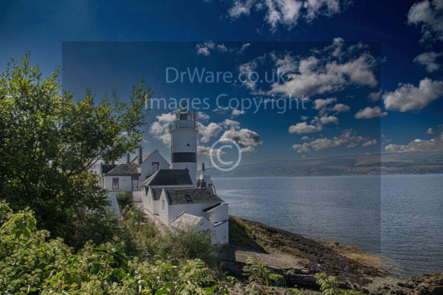 Cloch lighthouse Gourock Inverclyde Scotland United Kingdom
