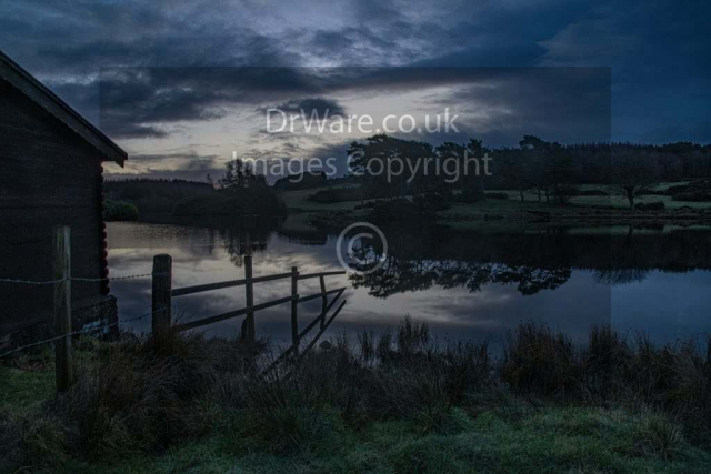 knapps loch Kilmacolm sunrise Inverclyde Scotland United Kingdom