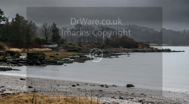 Lunderston Bay today Gourock Inverclyde Scotland United Kingdom Clyde