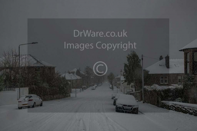 Forsyth St, Greenock Snow Inverclyde Scotland United Kingdom