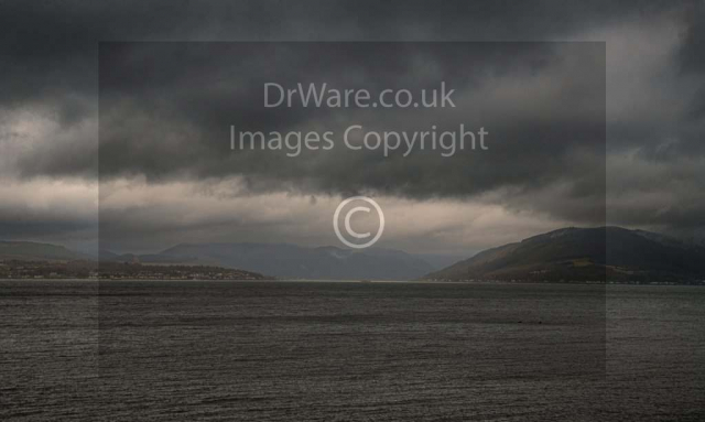 Holy Loch from Gourock Inverclyde Scotland Clyde United Kingdom