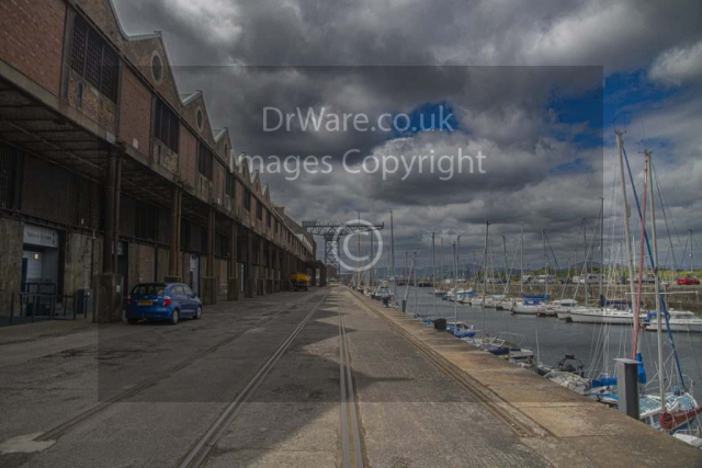 James Watt Dock other Side Greenock Inverclyde Scotland Clyde United Kingdom