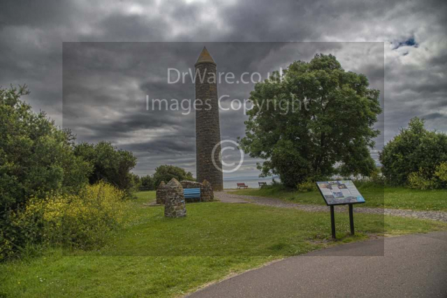 pencil monument Largs north Ayrshire Scotland United Kingdom