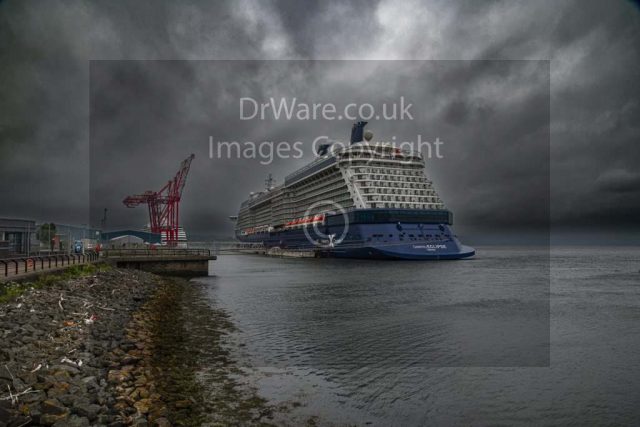 even seas grandeur and Celebrity eclipse greenock scotland Clyde United Kingdom