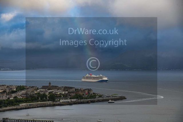 Carnival miracle lyle hill Greenock Inverclyde Scotland Clyde United Kingdom