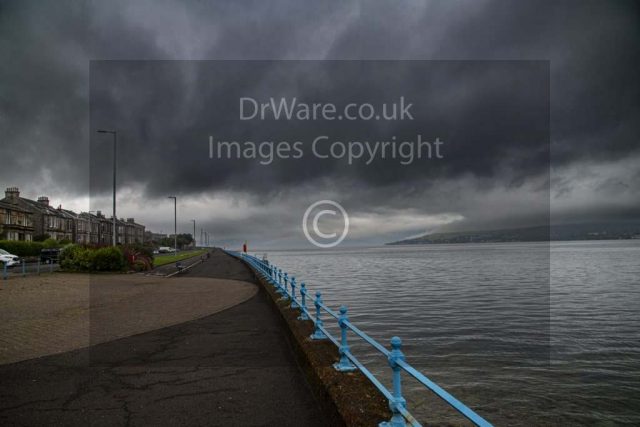 Greenock Esplanade sometimes call the splash Inverclyde Scotland Clyde United Kingdom