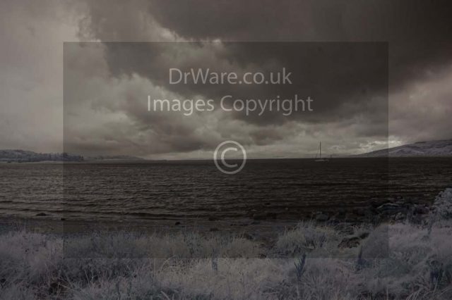 Lunderston bay Gourock Inverclyde Scotland Clyde United Kingdom