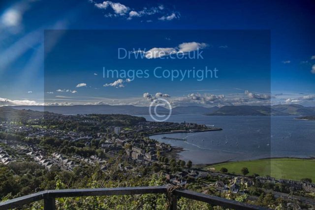 Greenock Lyle Hill Clyde Invercyde Scotland United Kingdom