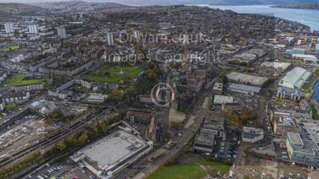 Greenock town centre Inverclyde Scotland United Kingdom