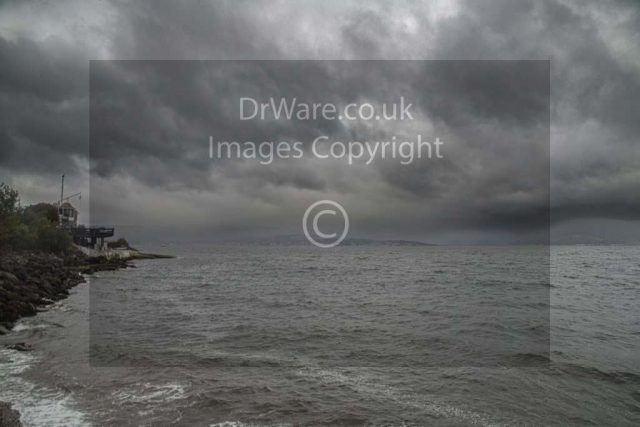Gourock End aston prom look over Dunoon holy loch Inverclyde Scotland Clyde United Kingdom