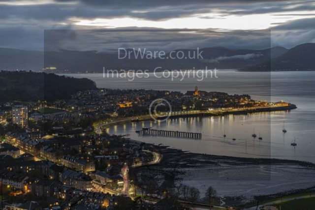 Gourock from Lyle hill Greenock Inverclyde Scotland Clyde United Kingdom