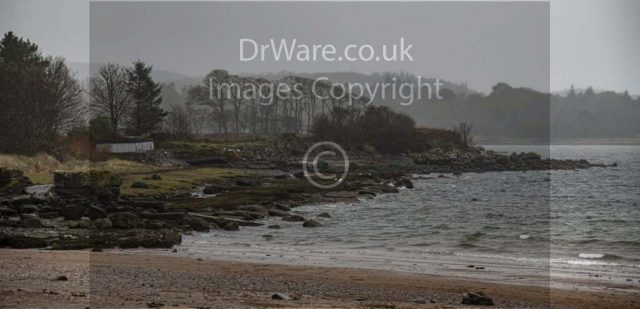Lundersion bay Gourock Inverclyde Scotland Clyde dog walk weather United Kingdom