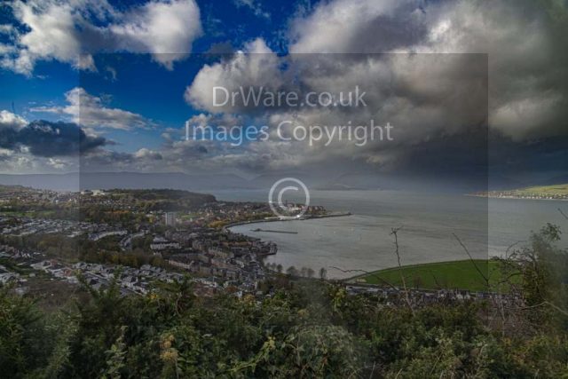 Lyle Hill Greenock Gourock Inverclyde Scotland Clyde Cardwell Bay United Kingdom