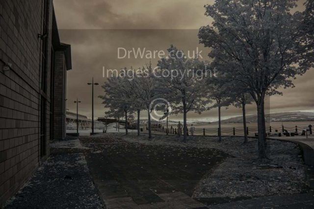 Greenock waterfront Inverclyde Scotland Clyde United Kingdom
