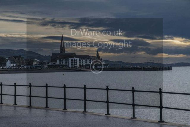 Largs Promenade Notrh Ayrshire Scotland Clyde United Kingdom