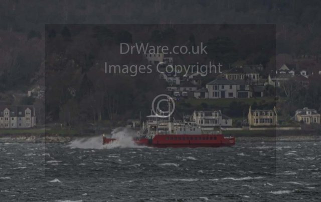 Western Ferries Gourock DuStorm Claudiannon Clyde Inverclyde Scotland United Kingdom