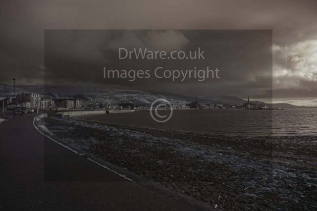 Largs Promnade North Ayrshire Scotland Clyde United Kingdom