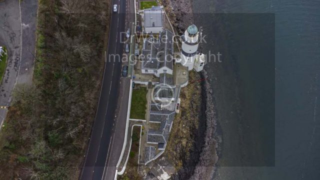 Cloch Lighthouse Gourock Inverclyde Scotland Clyde United Kingdom