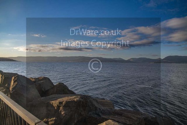 Gourock look across Clyde Inverclyde Scotland United Kingdom