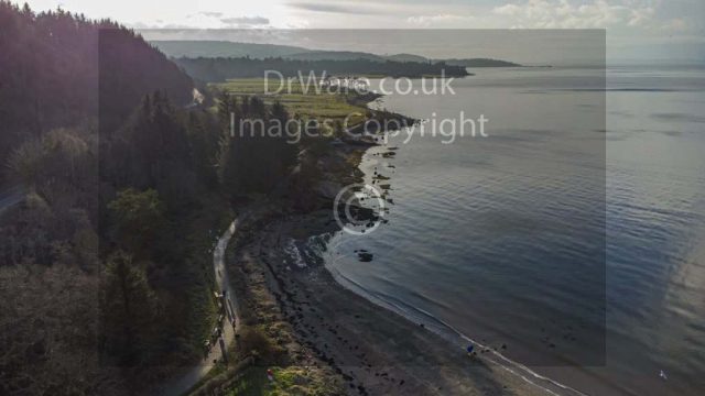 Lunderston Bay Gourock Inverclyde Scotland Clyde United Kingdom