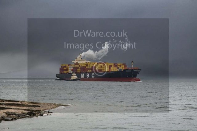MSC Annick Greenock Esplanade Inverclyde Scotland Clyde United Kingdom