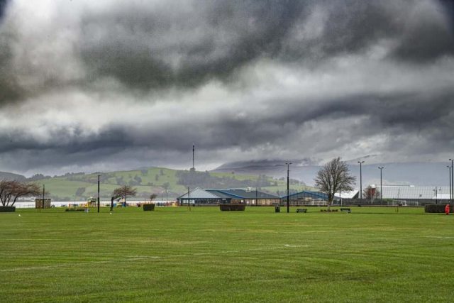 Battery Park Pavilion Greenock Inverclyde Scotland Clyde United Kingdom