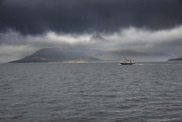 Gourock calmac ali cat Inverclyde Scotland Clyde United Kingdom