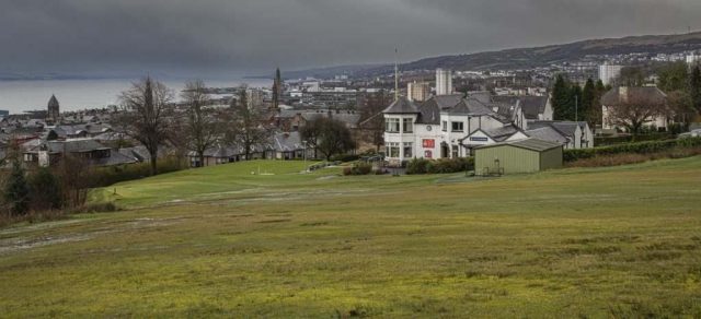Greenock Golf Course Inverclyde Scotland Clyde United Kingdom