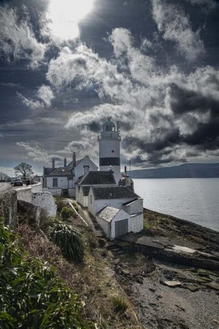 Cloch Lighthouse Gourock Inverclyde Scotland Clyde United Kingdom