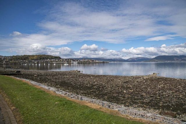 Gourock from Greenock Battery Park Inverclyde Scotland United Kingdom