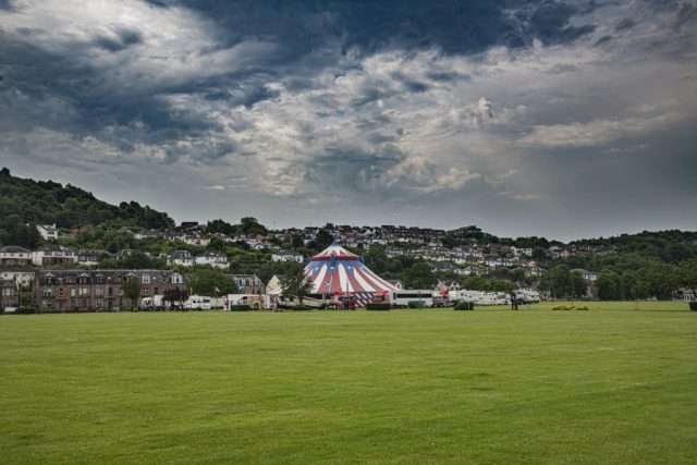 Circus Greenock Battery Park Inverclyde Scotland United Kingdom