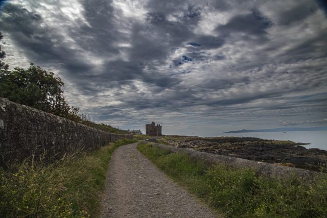 Portencross North Ayrshire Scotland Clyde United Kingdom