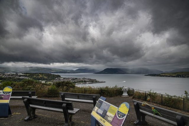 Greenock Lyle Hill Inverclyde Scotland Clyde United Kingdom