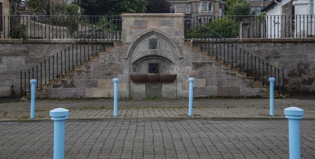 John Galt Funtain Greenock Esplanade Inverclyde Scotland United Kingdom
