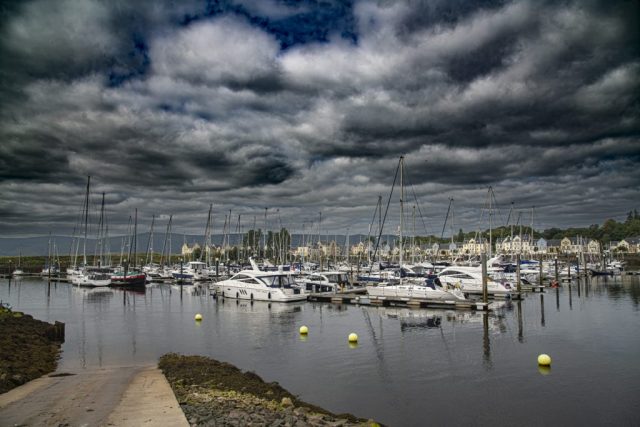 Inverkip Marina Inverclyde Scotland Clyde United Kingdom