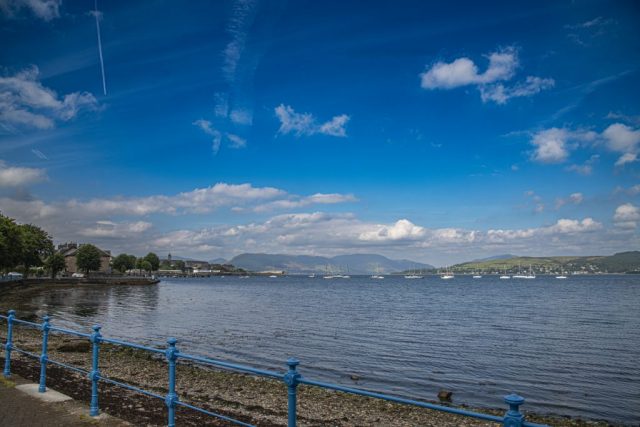 Cardwell Bay Gourock Inverclyde Scotland Clyde United Kingdom
