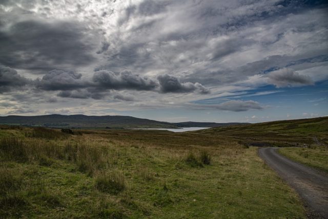 Old Largs road loch thom clyde muirshiel regional park Greenock Inverclyde Scotland United Kingdom