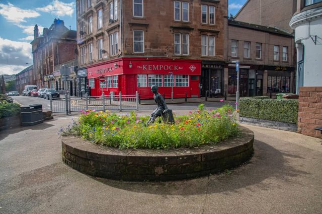 Wee Annie kempock street gourock Inverclyde Scotland United Kingdom