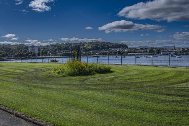 Greenock Battry Park Inverclyde Scotland Clyde United Kingdom