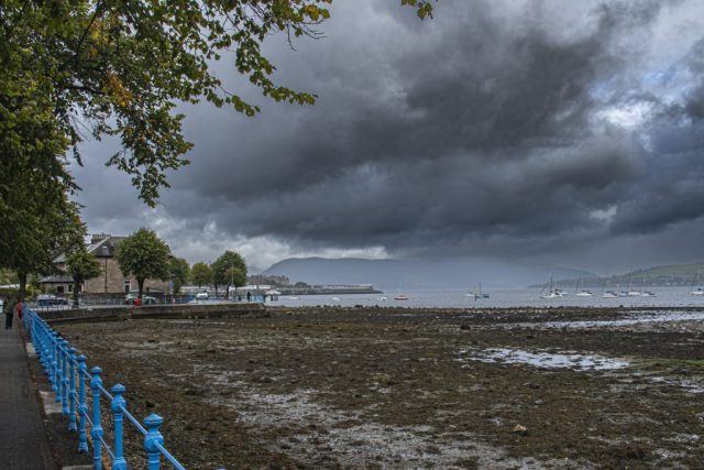 Gourock Cardwelll bay Inverclyde Scotland Clyde United Kingdom