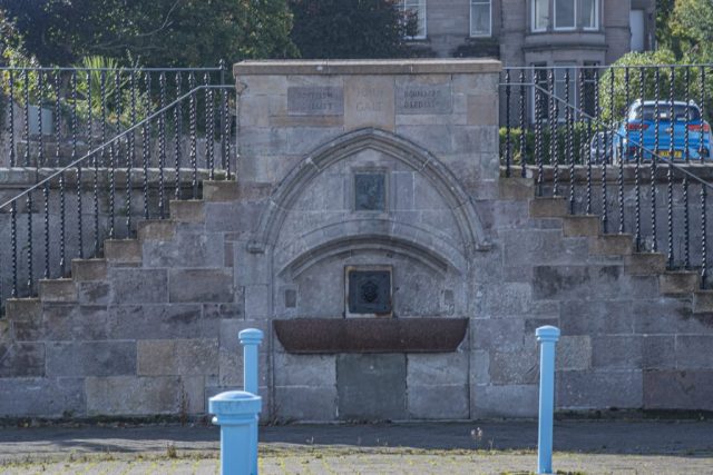John Galt Memorial Fountain Greenock Esplanade Inverclyde Scotland United Kingdom