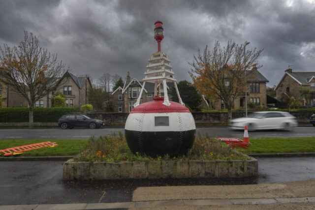 Buoy Greenock Esplanade Inverclyde Scotland United Kingdom