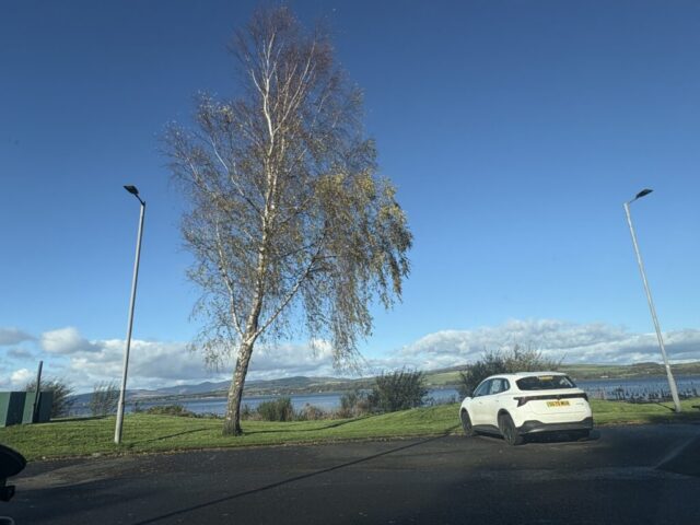 Port Glasgow park Lea Inverclyde Scotland Clyde United Kingdom